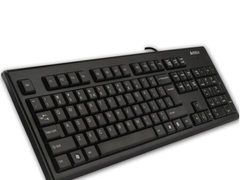 绝妙的体验 双飞燕有线键盘KR-85圆角家用办公游戏 台式机笔​仅售49.00元
