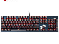 绝妙的体验 微星（MSI）GK50S电竞机械手感键盘 红色LE​仅售259.00元
