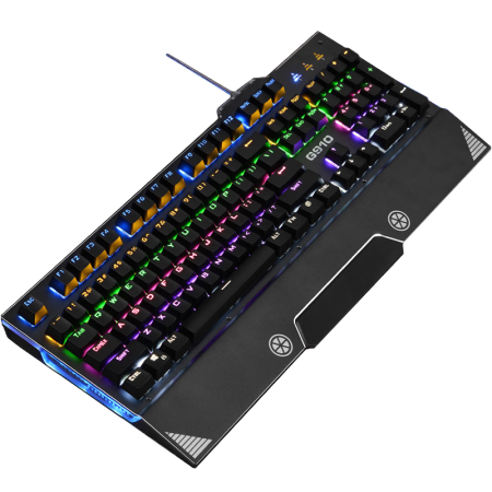 超高性价比 新盟 g910 有线真机械键盘鼠标耳机三件套装(带仅售159.