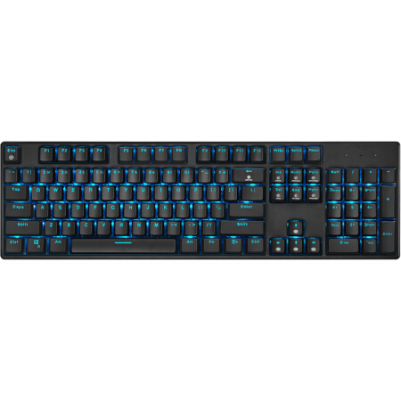 超高性价比 黑峡谷gk705 104键可换轴背光机械键盘 (仅售238.00元